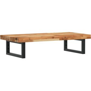 vidaXL Basin Shelf Wall Mounted Bathroom Countertop Steel & Solid Wood Acacia vidaXL Basin Shelf Wall Mounted Bathroom Countertop Steel & Solid Wood Acacia