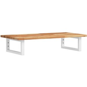 vidaXL Dark Brown & White Wall-Mounted Basin Shelf - Wall-Mounted Basin Shelf vidaXL Dark Brown & White Wall-Mounted Basin Shelf - Wall-Mounted Basin Shelf