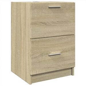 vidaXL Sink Cabinet Vanity Unit Storage Cupboard Sonoma Oak Engineered Wood vidaXL Sink Cabinet Vanity Unit Storage Cupboard Sonoma Oak Engineered Wood