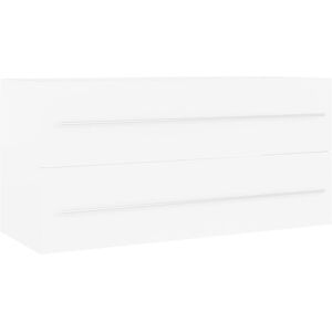 vidaXL White Sink Cabinet 100x38.5x48 cm Engineered Wood vidaXL White Sink Cabinet 100x38.5x48 cm Engineered Wood
