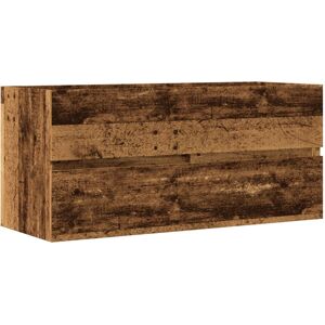 (old wood, 100 x 38.5 x 45 cm) vidaXL Sink Cabinet Bathroom Vanity Unit Wall Sto (old wood, 100 x 38.5 x 45 cm) vidaXL Sink Cabinet Bathroom Vanity Unit Wall Sto