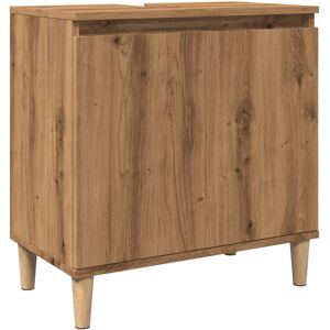 (artisan oak) vidaXL Sink Cabinet Vanity Unit Storage Under Sink Cabinet Enginee (artisan oak) vidaXL Sink Cabinet Vanity Unit Storage Under Sink Cabinet Enginee