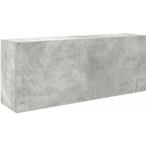 (concrete grey, 100 x 25 x 40 cm) vidaXL Bathroom Wall Cabinet Hanging Wall Stor (concrete grey, 100 x 25 x 40 cm) vidaXL Bathroom Wall Cabinet Hanging Wall Stor