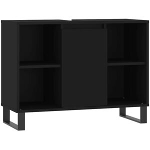 (black) vidaXL Bathroom Cabinet Vanity Unit Highboard Cupboard White Engineered (black) vidaXL Bathroom Cabinet Vanity Unit Highboard Cupboard White Engineered