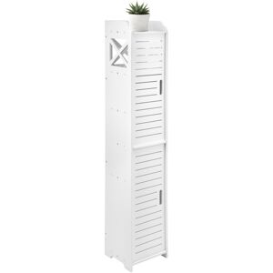 Unbranded 5Tier White Bathroom Floor Cabinet Standing Storage Cupboard Unbranded 5Tier White Bathroom Floor Cabinet Standing Storage Cupboard