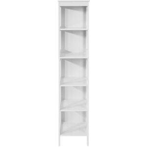 SoBuy® BZR14-W, 5 Tiers Bathroom Shelf Bathroom Storage Shelf Cabinet SoBuy® BZR14-W, 5 Tiers Bathroom Shelf Bathroom Storage Shelf Cabinet