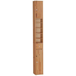 SoBuy Tall Slim Bathroom Cabinet with Drawer & Shelves SoBuy Tall Slim Bathroom Cabinet with Drawer & Shelves