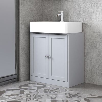 URBN Living - Under Sink Cabinet - Grey - Under Sink Cabinet URBN Living - Under Sink Cabinet - Grey - Under Sink Cabinet