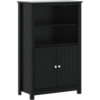 (black, 69.5 x 34 x 110 cm) vidaXL Bathroom Cabinet Storage Cupboard Chest BERG (black, 69.5 x 34 x 110 cm) vidaXL Bathroom Cabinet Storage Cupboard Chest BERG