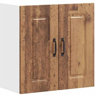 vidaXL Kitchen Wall Cabinet Kalmar Old Wood Engineered Wood kitchen wall unit vidaXL Kitchen Wall Cabinet Kalmar Old Wood Engineered Wood kitchen wall unit