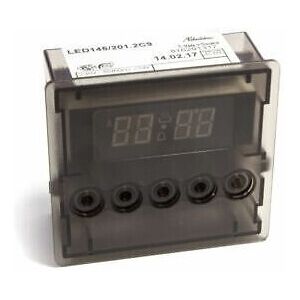 Beko SMEG Genuine Oven Cooker Digital Clock Timer 5 Button Spare Part Beko SMEG Genuine Oven Cooker Digital Clock Timer 5 Button Spare Part