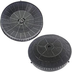 SPARES2GO Type 57 Round Carbon Filter for AEG Cooker Hood Vent Extractor (Pack of 2) SPARES2GO Type 57 Round Carbon Filter for AEG Cooker Hood Vent Extractor (Pack of 2)