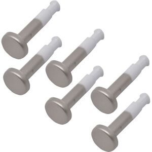 Unbranded Oven Cooker Stainless Steel Style Clock Timer Knob Buttons 6 Pack Universal Unbranded Oven Cooker Stainless Steel Style Clock Timer Knob Buttons 6 Pack Universal