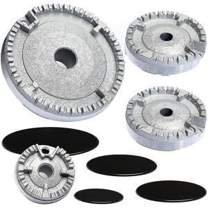 Unbranded Cooker Hat Set Stove Lid Upgraded, Oven Gas Hob Crown Cap, Gas Cap Fits Gas Stov Unbranded Cooker Hat Set Stove Lid Upgraded, Oven Gas Hob Crown Cap, Gas Cap Fits Gas Stov