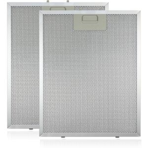 SPARES2GO Metal Grease Mesh Filter for BELLING Cooker Hood Extractor Fan Vent Pack of 2 (S SPARES2GO Metal Grease Mesh Filter for BELLING Cooker Hood Extractor Fan Vent Pack of 2 (S