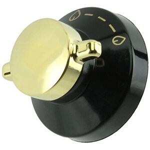 Stoves Genuine Gas Oven / Cooker / Hob Flame Control Knob (Black & Gold) Stoves Genuine Gas Oven / Cooker / Hob Flame Control Knob (Black & Gold)