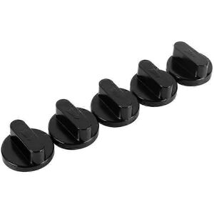 Unbranded Pcs Universal Black Control Knobs for Stove Oven Gas Range Grill Switch Home Kit Unbranded Pcs Universal Black Control Knobs for Stove Oven Gas Range Grill Switch Home Kit