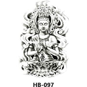 Unbranded (HB-097, 210 * 148mm) Spot Cross-Border New Half Arm Tattoo Stickers With Black Unbranded (HB-097, 210 * 148mm) Spot Cross-Border New Half Arm Tattoo Stickers With Black