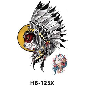 Unbranded (HB-125X, 210 * 148mm) Spot Cross-Border New Half Arm Tattoo Stickers With Black Unbranded (HB-125X, 210 * 148mm) Spot Cross-Border New Half Arm Tattoo Stickers With Black