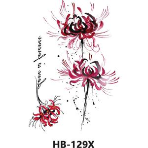 Unbranded (HB-129X, 210 * 148mm) Spot Cross-Border New Half Arm Tattoo Stickers With Black Unbranded (HB-129X, 210 * 148mm) Spot Cross-Border New Half Arm Tattoo Stickers With Black