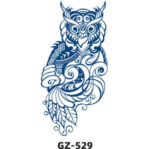 nobrand (GZ-529, 180X110mm) Juice Tattoo Stickers, Herbal Plant Semi Permanent Flower Ar nobrand (GZ-529, 180X110mm) Juice Tattoo Stickers, Herbal Plant Semi Permanent Flower Ar