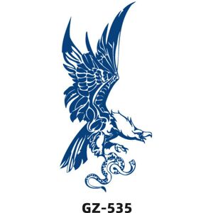 nobrand (GZ-535, 180X110mm) Juice Tattoo Stickers, Herbal Plant Semi Permanent Flower Ar nobrand (GZ-535, 180X110mm) Juice Tattoo Stickers, Herbal Plant Semi Permanent Flower Ar