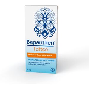 Bepanthen Tattoo Intense Care Ointment, Formulated with Provitamin B5, 50g Bepanthen Tattoo Intense Care Ointment, Formulated with Provitamin B5, 50g
