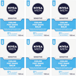 Nivea Men Post Shave Balm Cooling Sensitive 100ml - Pack of 6 Nivea Men Post Shave Balm Cooling Sensitive 100ml - Pack of 6