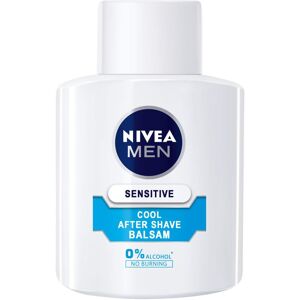 NIVEA Men Cooling After Shave Balm for Men, 1 x 100 ml Bottle, Sensitive Cool, 0% Alco NIVEA Men Cooling After Shave Balm for Men, 1 x 100 ml Bottle, Sensitive Cool, 0% Alco