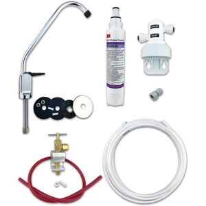 3M Drinking Water Filter Kit (Bacteria Rated Filter) Full DIY System 3M Drinking Water Filter Kit (Bacteria Rated Filter) Full DIY System