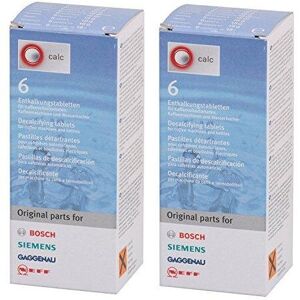 Genuine BOSCH Descaler Tablets for Morphy Richards Coffee Machine (12 Tablets) Genuine BOSCH Descaler Tablets for Morphy Richards Coffee Machine (12 Tablets)