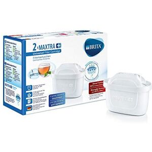 Brita 1023118 Maxtra+ Pack 2 Water Filter Cartridge, Exterior: Plastic^Interior: Activ Brita 1023118 Maxtra+ Pack 2 Water Filter Cartridge, Exterior: Plastic^Interior: Activ