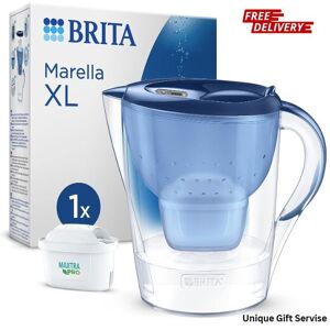 Brita ( Maxtra +) Digital Water Filter Jug Blue All-in-1 cartridge Brita ( Maxtra +) Digital Water Filter Jug Blue All-in-1 cartridge