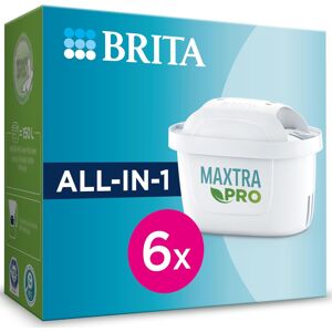 MAXTRA PRO All-in-1 Water Filter Cartridge 6 Pack (New) - Original BRITA R MAXTRA PRO All-in-1 Water Filter Cartridge 6 Pack (New) - Original BRITA R