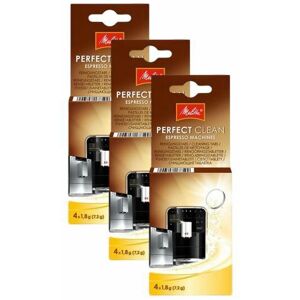 Genuine Melitta Perfect Clean Coffee Machines Cleaning Tablets Pack of 12 Genuine Melitta Perfect Clean Coffee Machines Cleaning Tablets Pack of 12