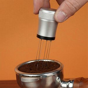 Unbranded Coffee Loose Powder Needle Cloth Powder Needle with Stand 6-Pin Coffee Stirrer R Unbranded Coffee Loose Powder Needle Cloth Powder Needle with Stand 6-Pin Coffee Stirrer R