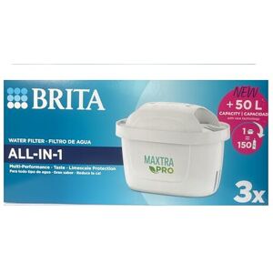 Brita - Water Filter Cartridge - MAXTRA PRO All-in-1 Refill 3-Pack Brita - Water Filter Cartridge - MAXTRA PRO All-in-1 Refill 3-Pack