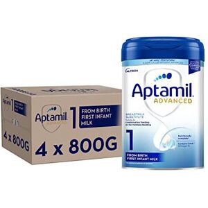 Aptamil Advanced 1 First Infant Baby Milk Powder Formula, from Birth, 800g (Pack Aptamil Advanced 1 First Infant Baby Milk Powder Formula, from Birth, 800g (Pack