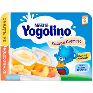 Nestle Nestlé Yogolino Banana and Peach 6x60g Nestle Nestlé Yogolino Banana and Peach 6x60g