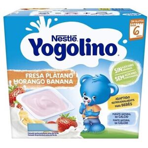 Nestlé Yogolino Strawberry and Banana +6m 4x100g - Dairy product Nestlé Yogolino Strawberry and Banana +6m 4x100g - Dairy product