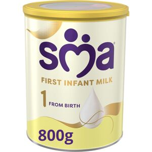 SMA First Infant Baby Milk Powder Formula , from birth , 800 g (Pack of 1) SMA First Infant Baby Milk Powder Formula , from birth , 800 g (Pack of 1)
