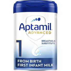 Aptamil Advanced 1 First Infant Baby Milk Powder Formula, from Birth, 800g (Pack Aptamil Advanced 1 First Infant Baby Milk Powder Formula, from Birth, 800g (Pack