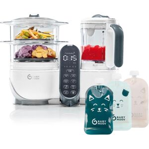 Babymoov Nutribaby Plus 6 In 1 Baby Food Maker, Baby Food Blender And Steamer, F Babymoov Nutribaby Plus 6 In 1 Baby Food Maker, Baby Food Blender And Steamer, F