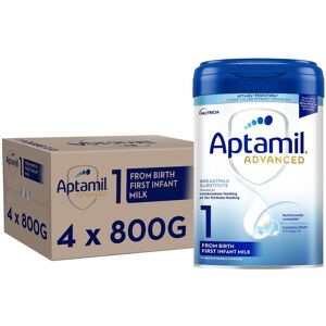 Aptamil Advanced 1 First Infant Baby Milk Powder Formula, from Birth, 800g (Pack Aptamil Advanced 1 First Infant Baby Milk Powder Formula, from Birth, 800g (Pack
