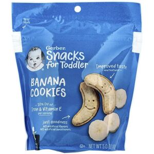Gerber Snacks for Toddler, Banana Cookies, 12+ Months Gerber Snacks for Toddler, Banana Cookies, 12+ Months