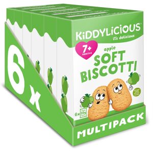 Kiddylicious Apple Biscotti - Yummy Baked Snacks for Kids - Suitable for 7+ Mont Kiddylicious Apple Biscotti - Yummy Baked Snacks for Kids - Suitable for 7+ Mont