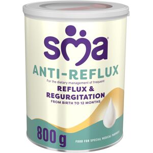SMA Anti Reflux Baby Milk Powder Formula, From Birth, 800g (Pack of 1) SMA Anti Reflux Baby Milk Powder Formula, From Birth, 800g (Pack of 1)
