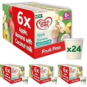 Cow & Gate Baby Food - Apple & Banana with Coconut Milk - Baby, Toddler and Kids Cow & Gate Baby Food - Apple & Banana with Coconut Milk - Baby, Toddler and Kids