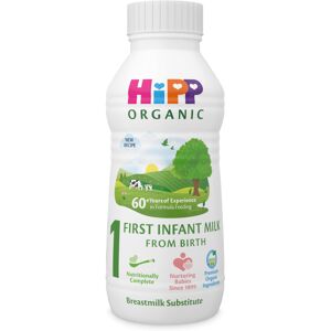 HiPP Organic 1 First Infant Baby Milk Ready to Feed Liquid Formula, From Birth, HiPP Organic 1 First Infant Baby Milk Ready to Feed Liquid Formula, From Birth,
