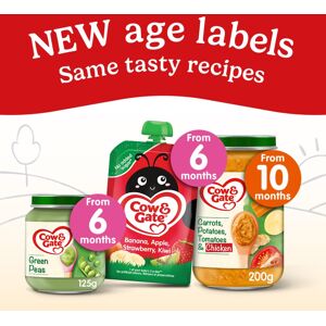 Cow & Gate Cow Gate Fruit Pouch Apple Pear Banana Apricot Baby Food Snacks 4 Mo Cow & Gate Cow Gate Fruit Pouch Apple Pear Banana Apricot Baby Food Snacks 4 Mo